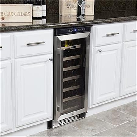 Razoredge 33 Bottle Compressor Built-In Wine Refrigerator RA123636